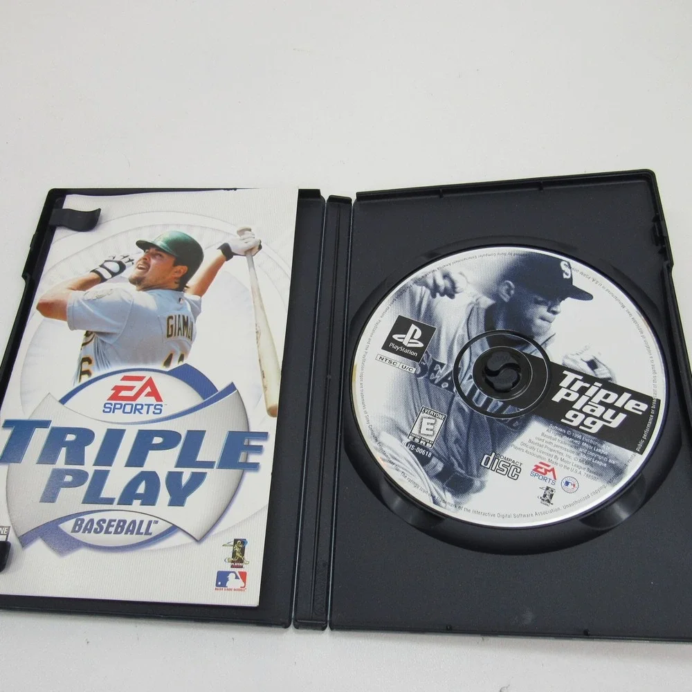 Triple Play 99 - PS1 PS2 Playstation Game‎